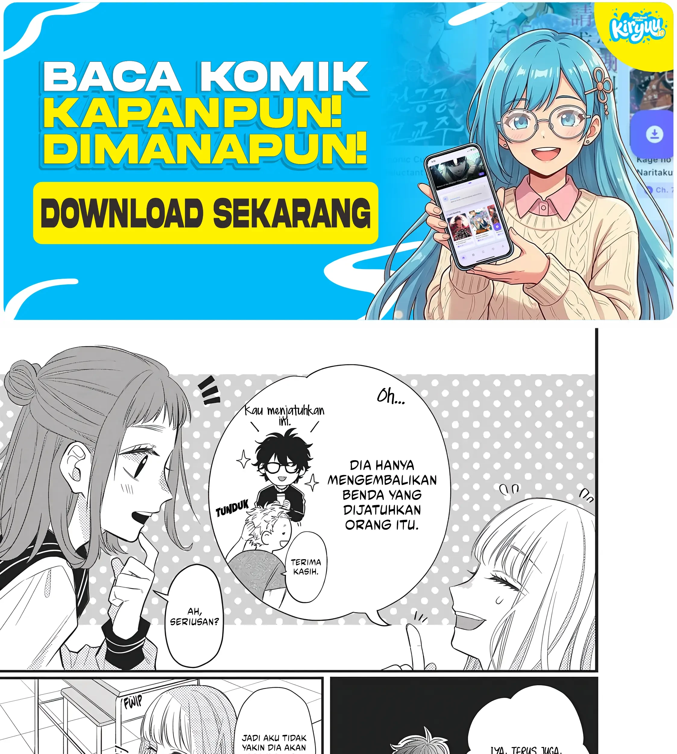 Glasses with a Chance of Delinquent Chapter 2 Gambar 22
