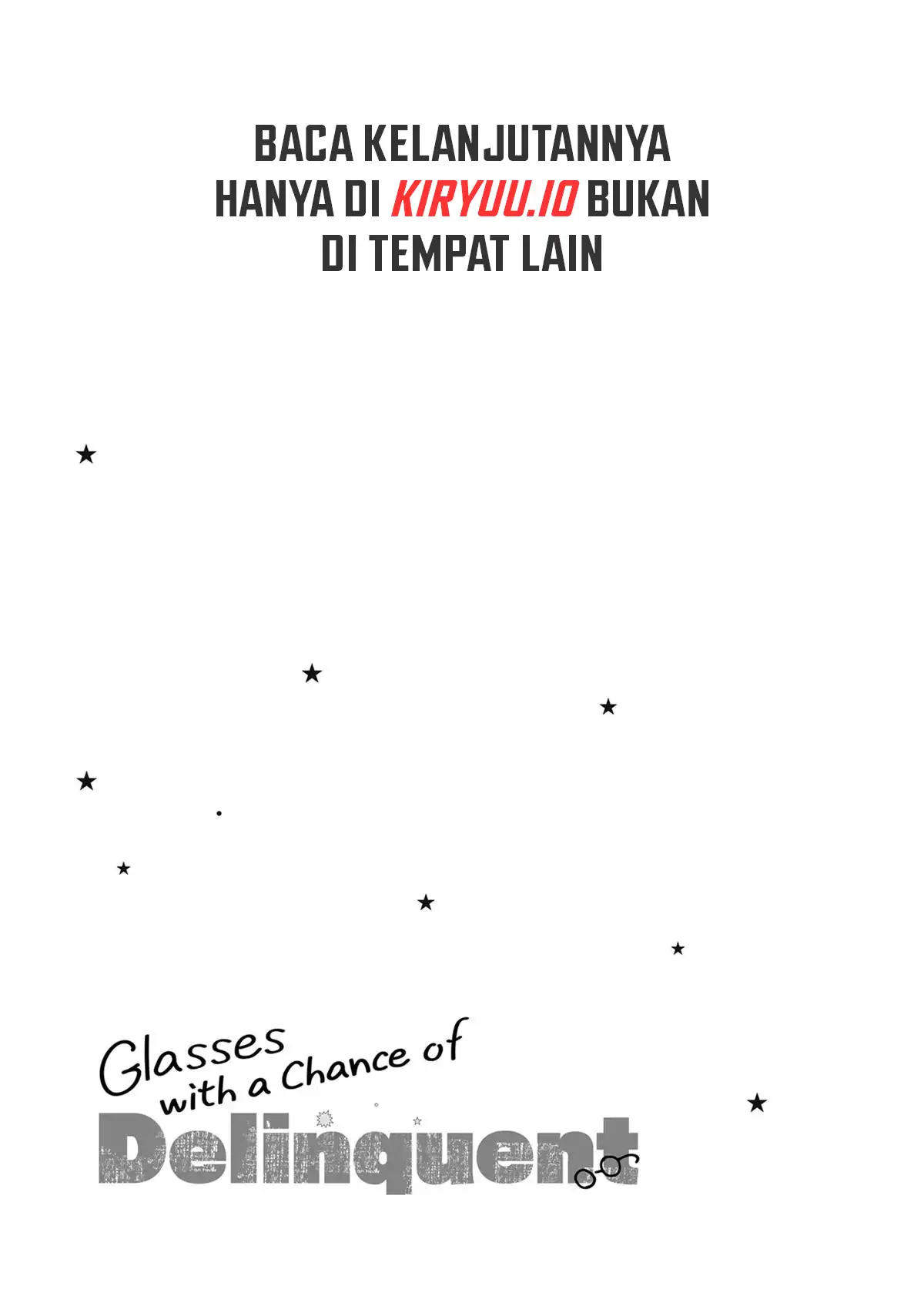Glasses with a Chance of Delinquent Chapter 3 Gambar 42