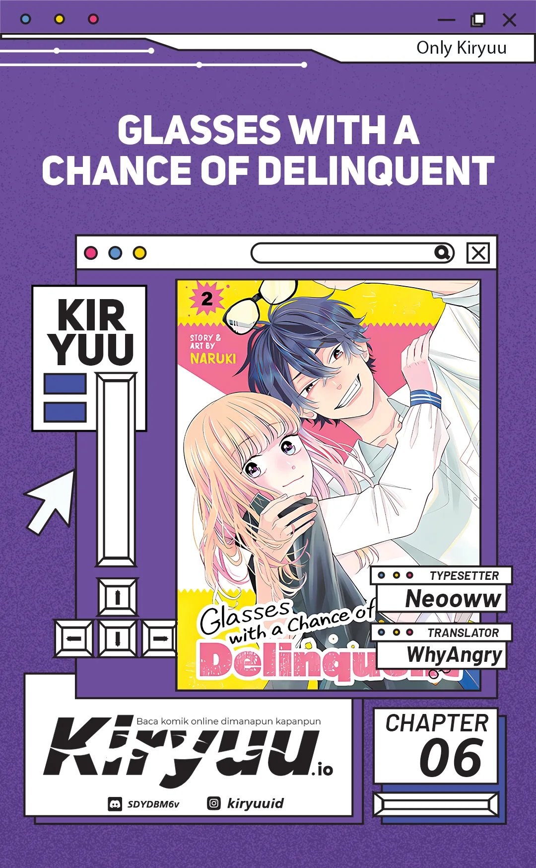 Komik Glasses with a Chance of Delinquent Chapter 6 gambar 1