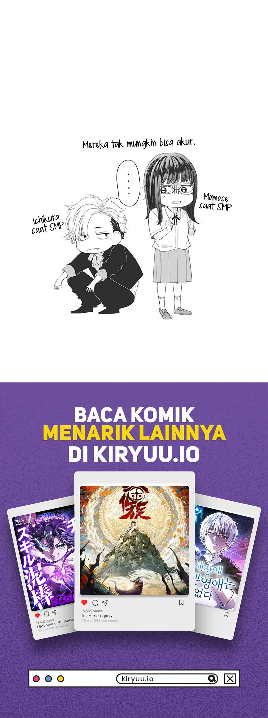Glasses with a Chance of Delinquent Chapter 6 Gambar 43