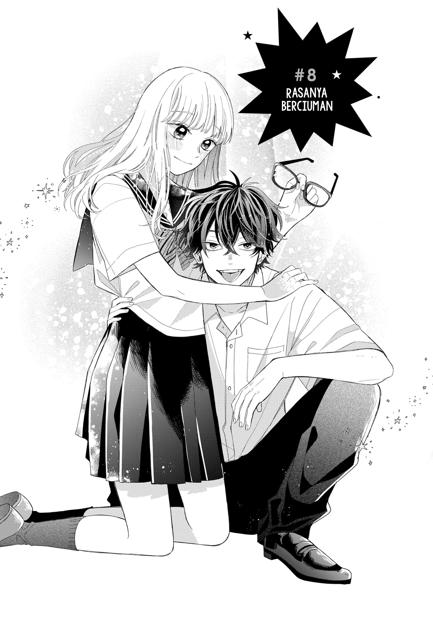 Manga Glasses with a Chance of Delinquent Chapter 8 gambar 2