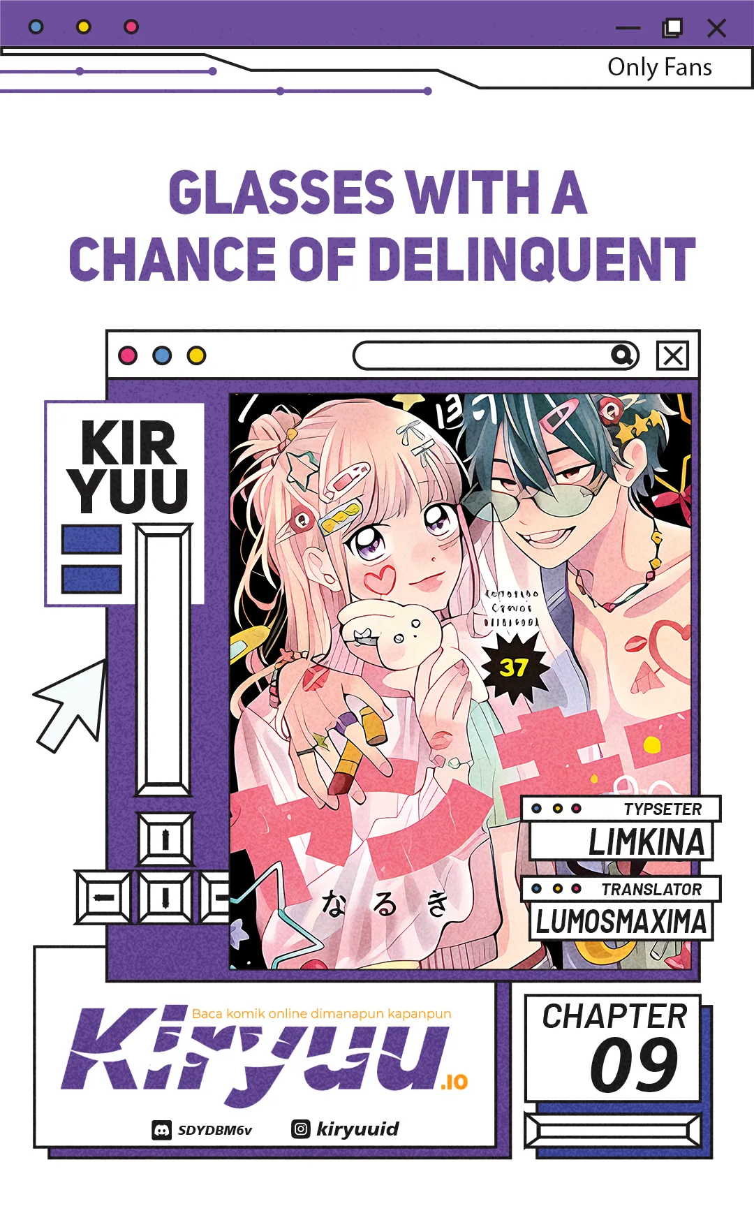 Komik Glasses with a Chance of Delinquent Chapter 9 gambar 1