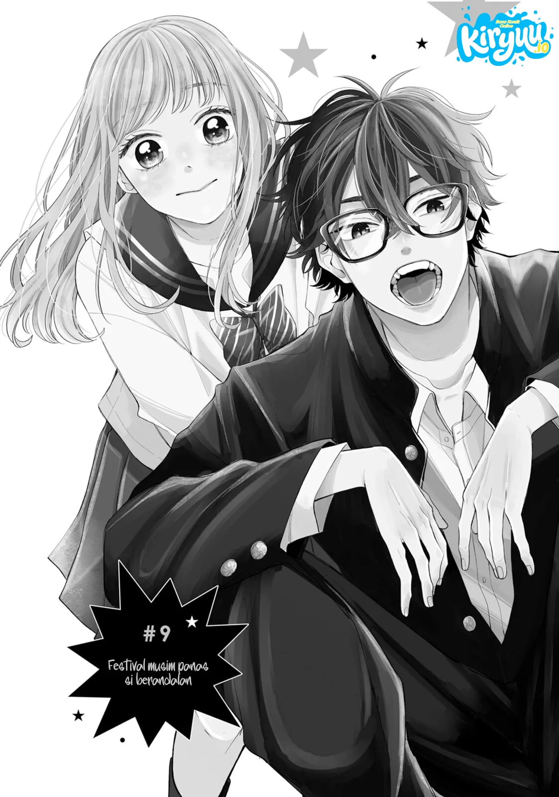 Manga Glasses with a Chance of Delinquent Chapter 9 gambar 2