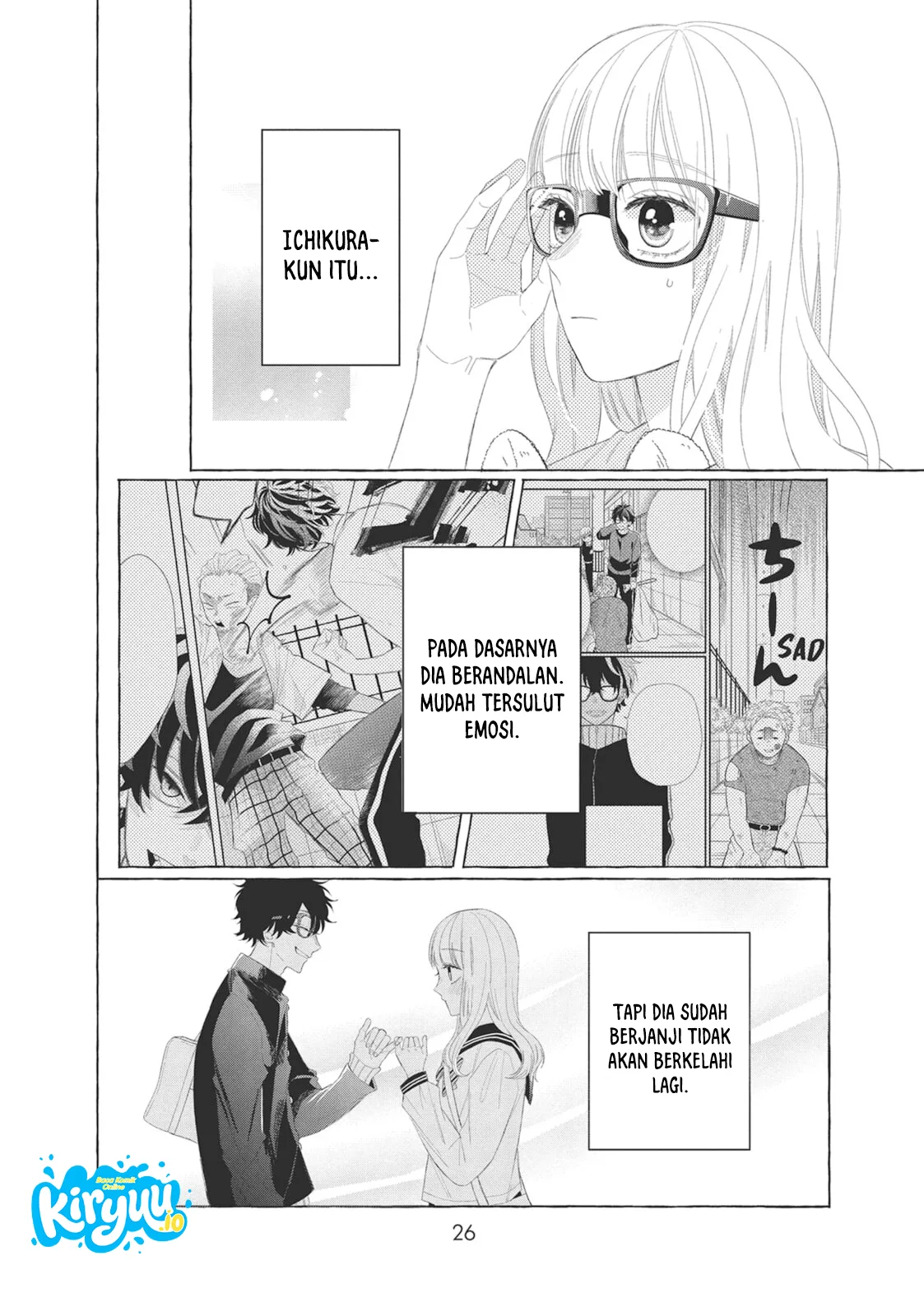 Glasses with a Chance of Delinquent Chapter 9 Gambar 25