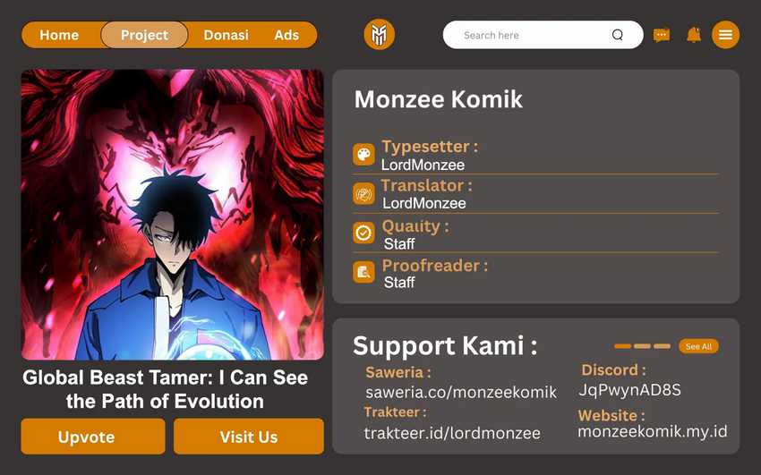 Baca Komik Global Beast Tamer: I Can See the Path of Evolution Chapter 18 Gambar 1
