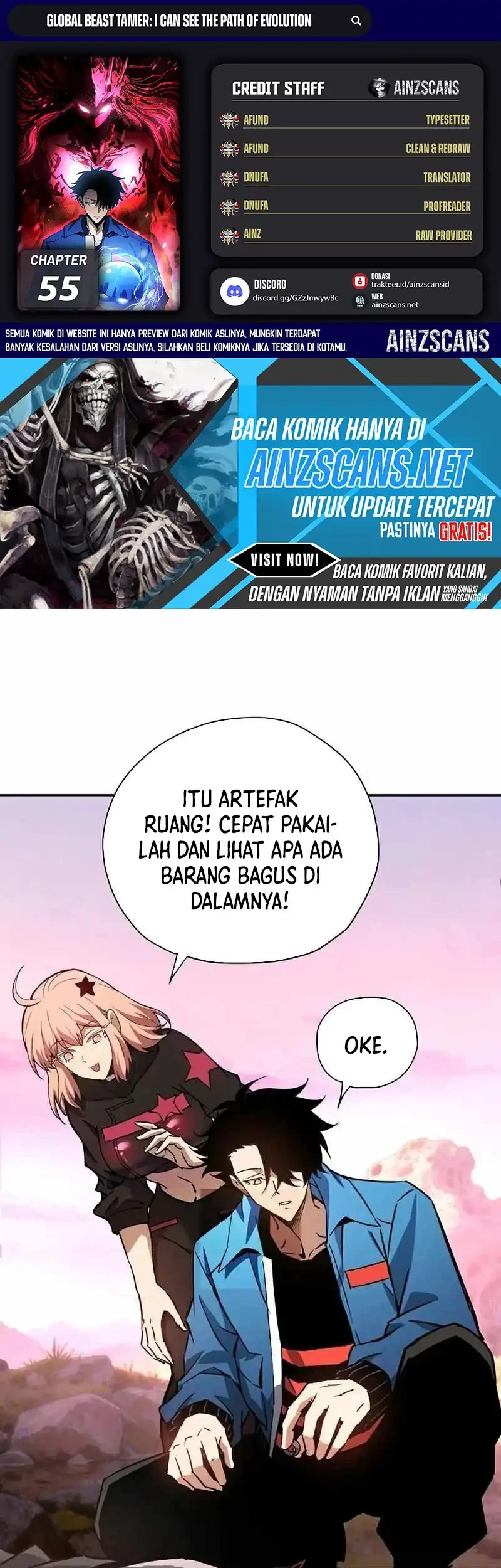 Global Beast Tamer: I Can See the Path of Evolution Chapter 55 Gambar 3