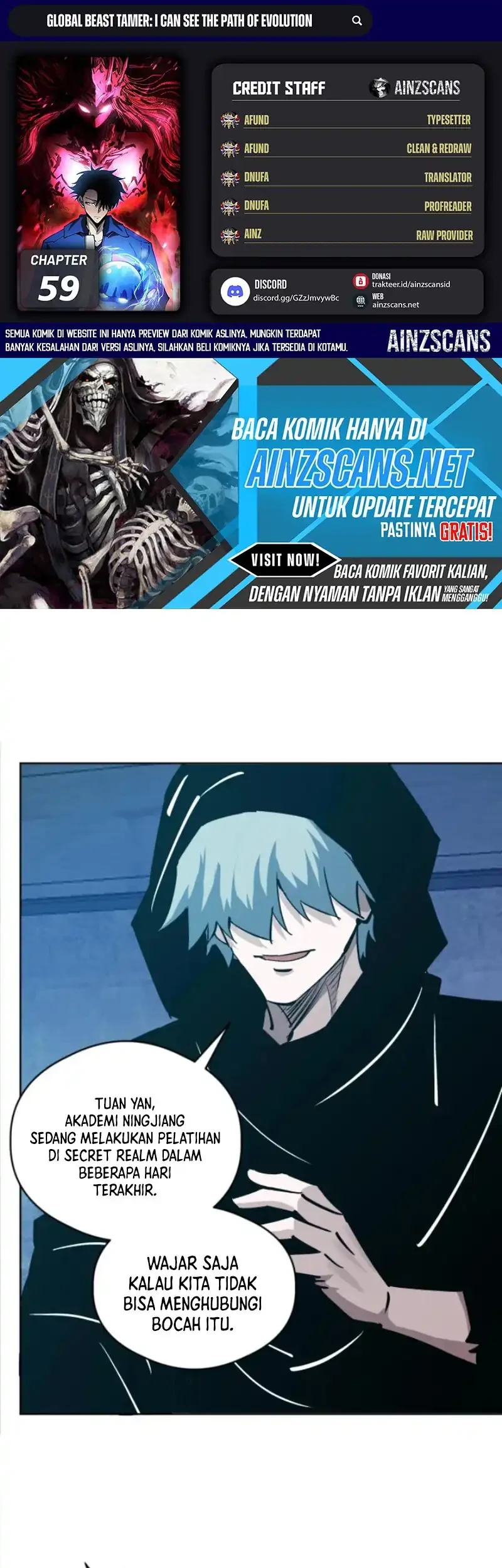Komik Global Beast Tamer: I Can See the Path of Evolution Chapter 59 gambar 1
