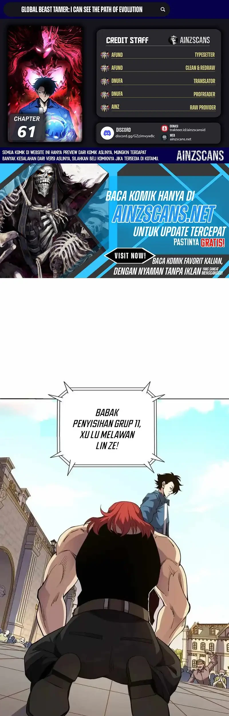 Komik Global Beast Tamer: I Can See the Path of Evolution Chapter 61 gambar 1