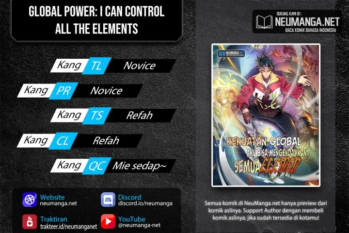 Komik Global Power: I Can Control All The Elements Chapter 8 gambar nomor 1