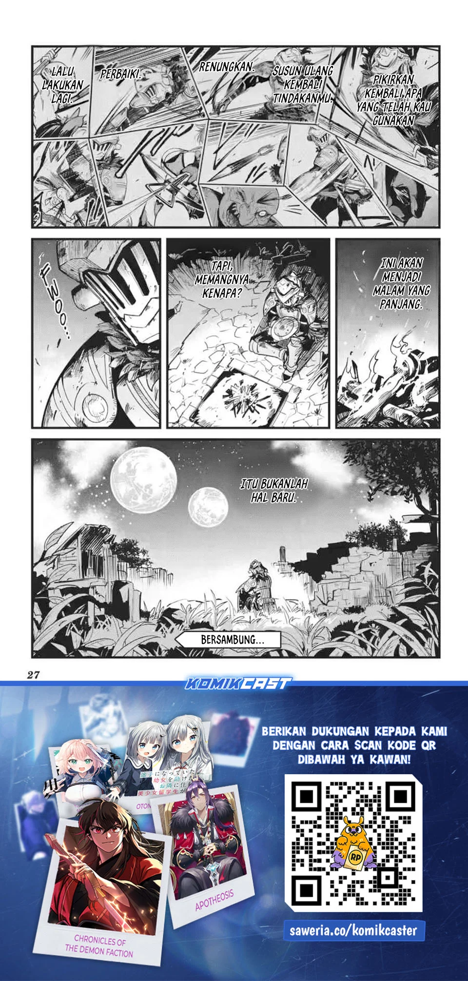 Goblin Slayer Gaiden: Year One Chapter 122 Gambar 27