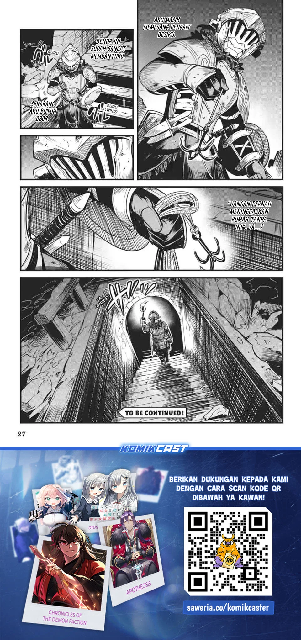 Goblin Slayer Gaiden: Year One Chapter 128 Gambar 27