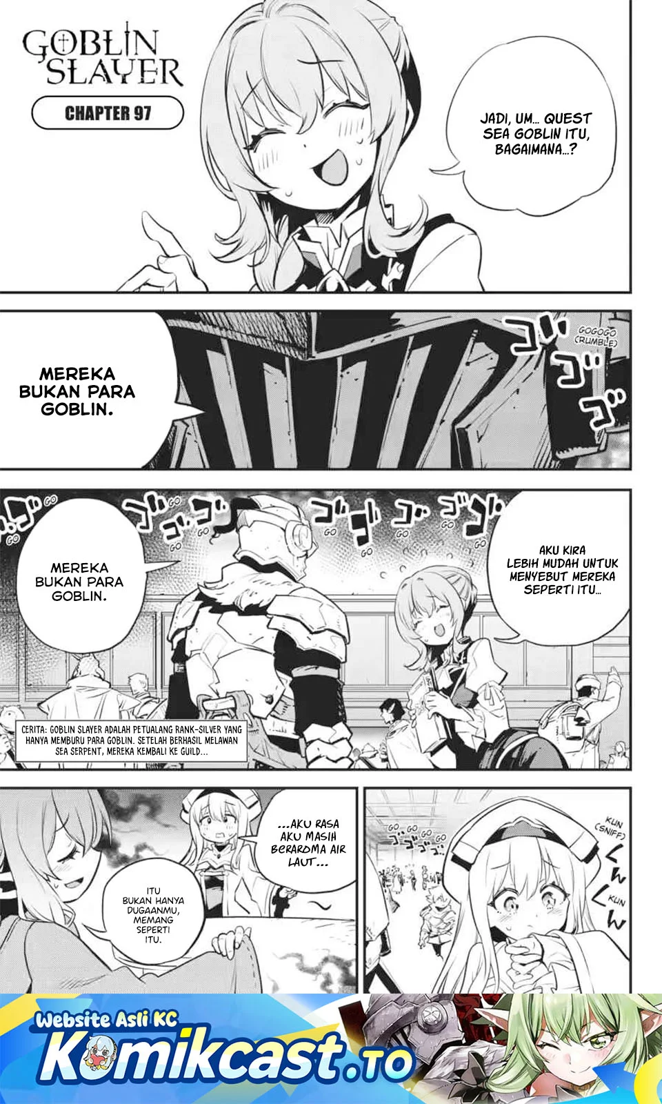 Komik Goblin Slayer Chapter 97 gambar nomor 1