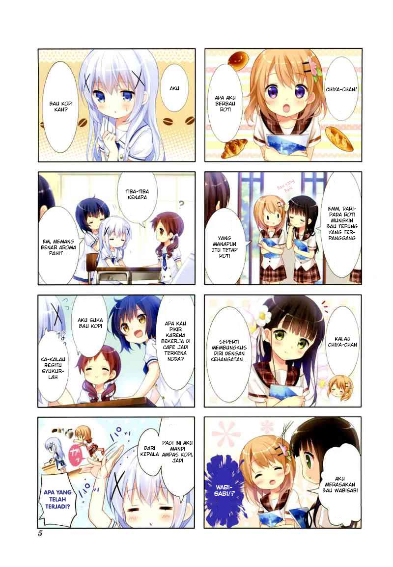 Baca Manga Gochuumon wa Usagi desu ka? Chapter 14 Gambar 2