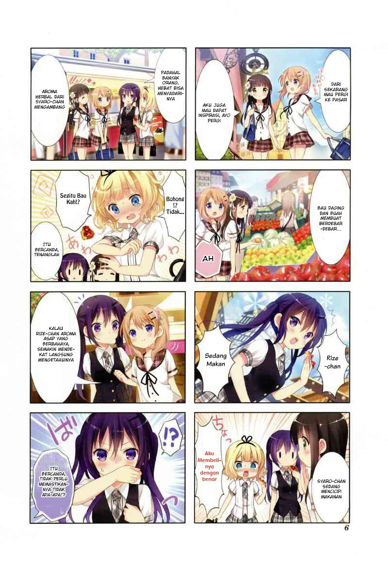 Gochuumon wa Usagi desu ka? Chapter 14 Gambar 3