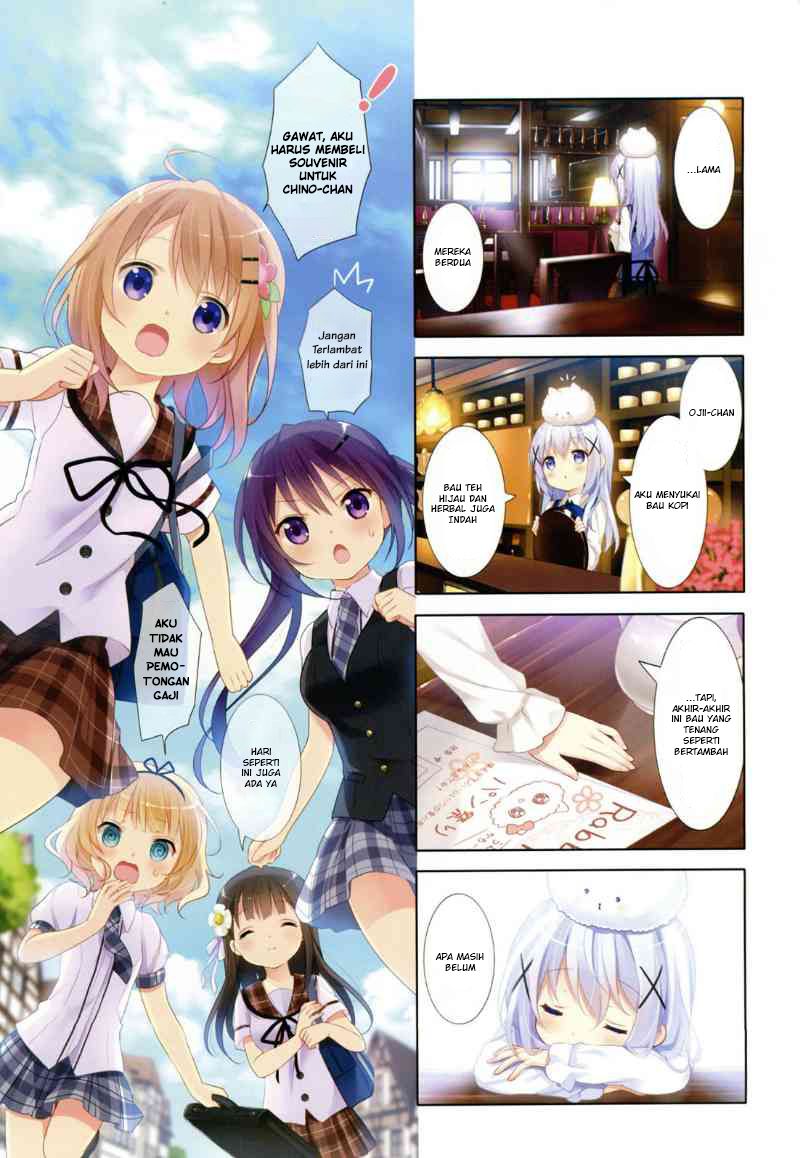 Gochuumon wa Usagi desu ka? Chapter 14 Gambar 5