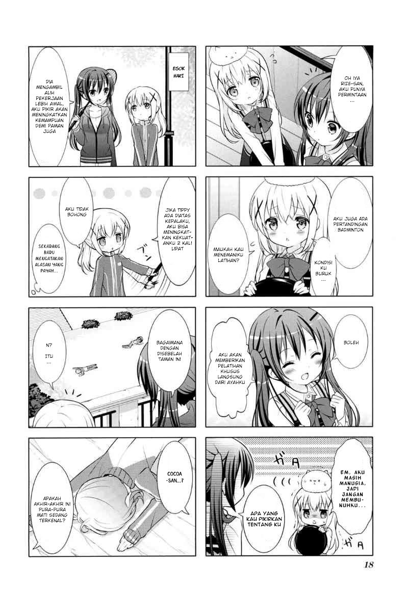 Baca Manga Gochuumon wa Usagi desu ka? Chapter 16 Gambar 2
