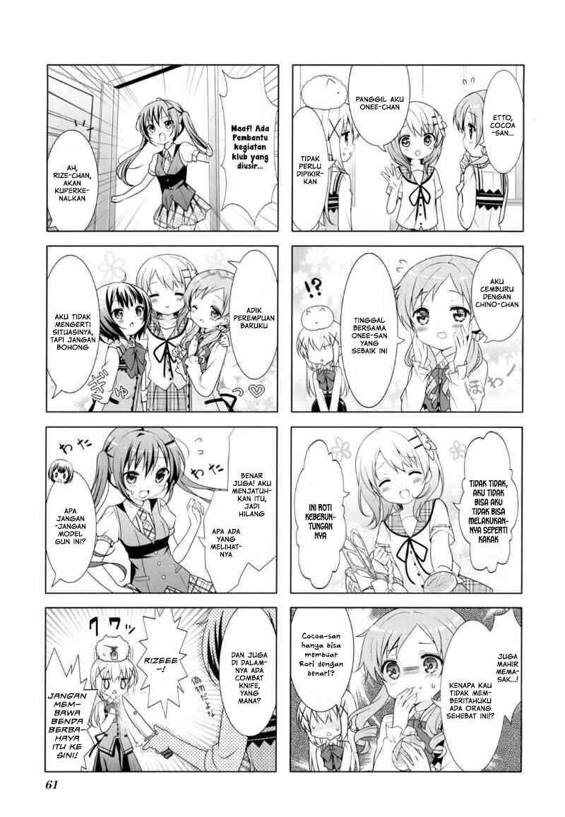 Gochuumon wa Usagi desu ka? Chapter 22 Gambar 3