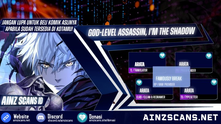 Baca Komik God-level Assassin, I’m the Shadow Chapter 14 Gambar 1