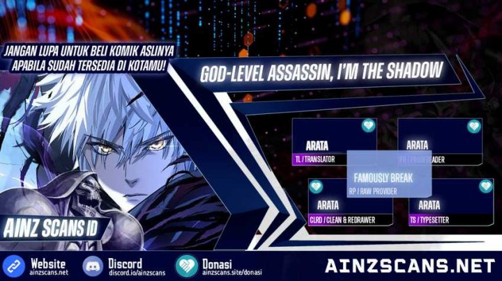 Baca Komik God-level Assassin, I’m the Shadow Chapter 35 Gambar 1