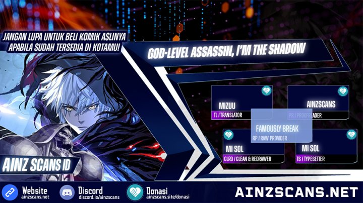 Baca Komik God-level Assassin, I’m the Shadow Chapter 45 Gambar 1