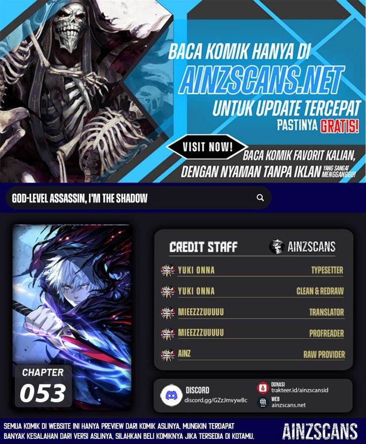 Baca Komik God-level Assassin, I’m the Shadow Chapter 53 Gambar 1