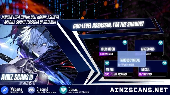 Baca Komik God-level Assassin, I’m the Shadow Chapter 66 Gambar 1