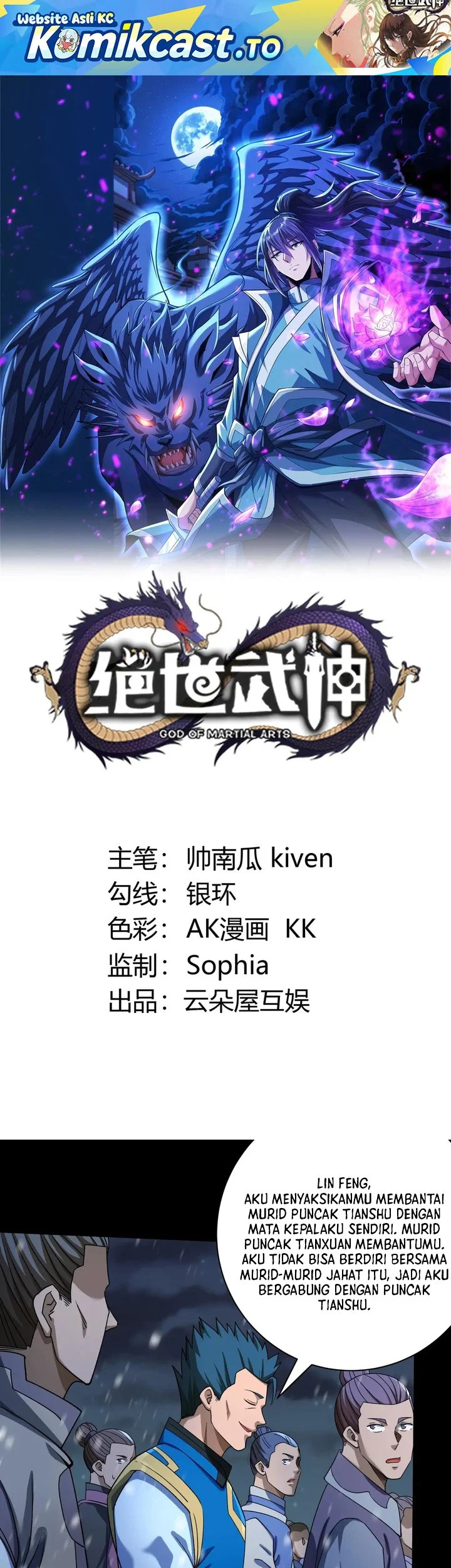 Komik God of Martial Arts Chapter 1000 gambar nomor 1