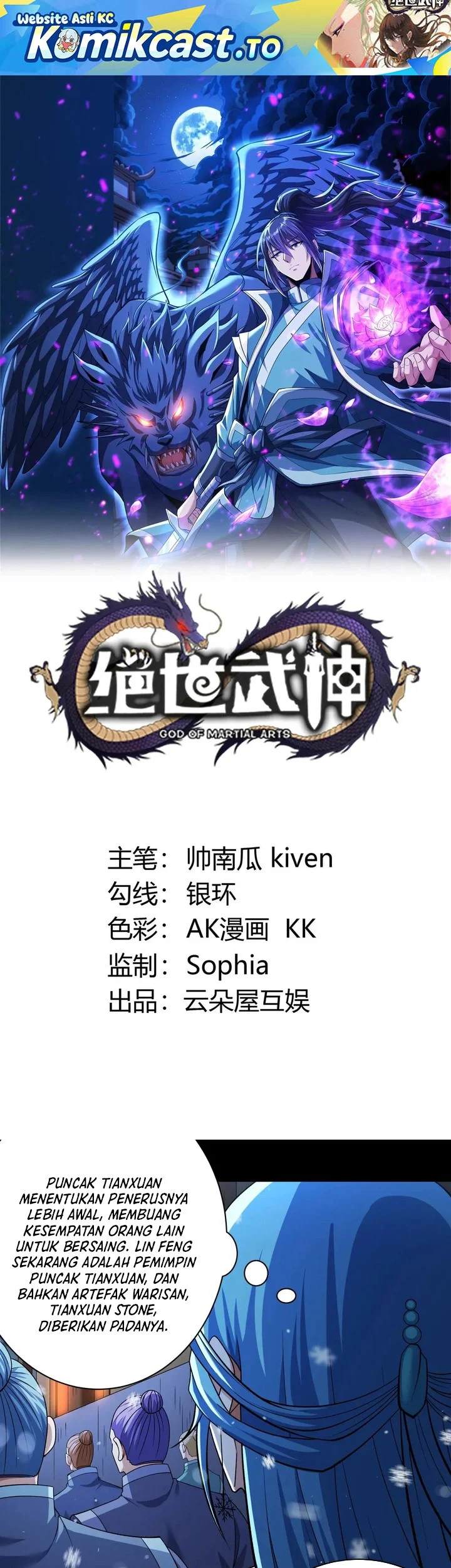 Komik God of Martial Arts Chapter 1007 gambar nomor 1