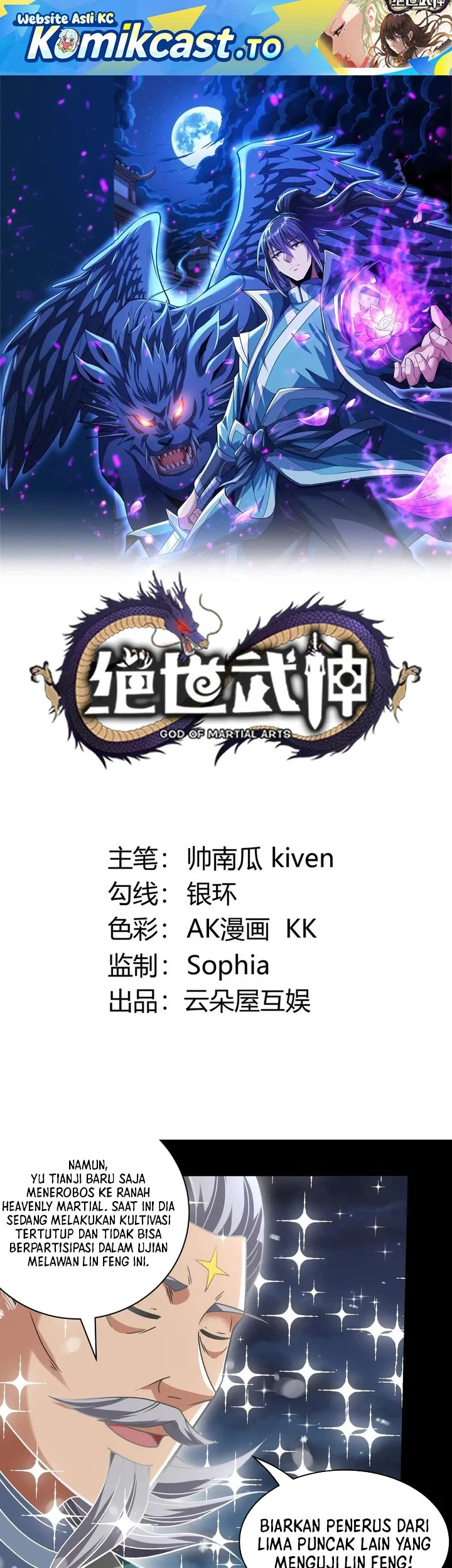 Komik God of Martial Arts Chapter 1008 gambar nomor 1