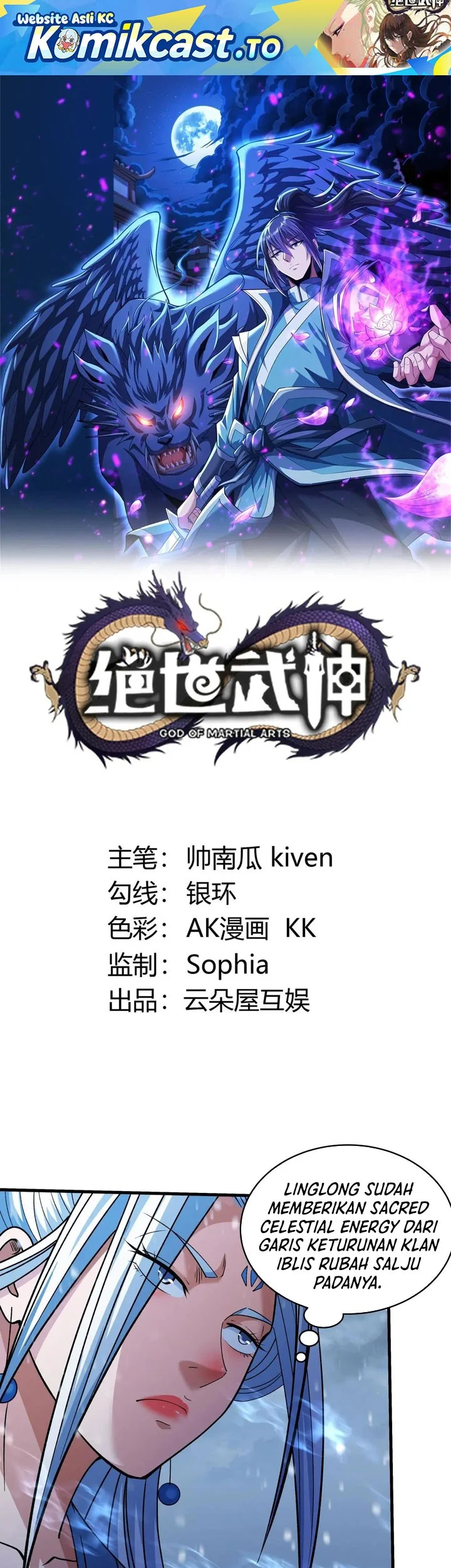 Komik God of Martial Arts Chapter 1038 gambar 1