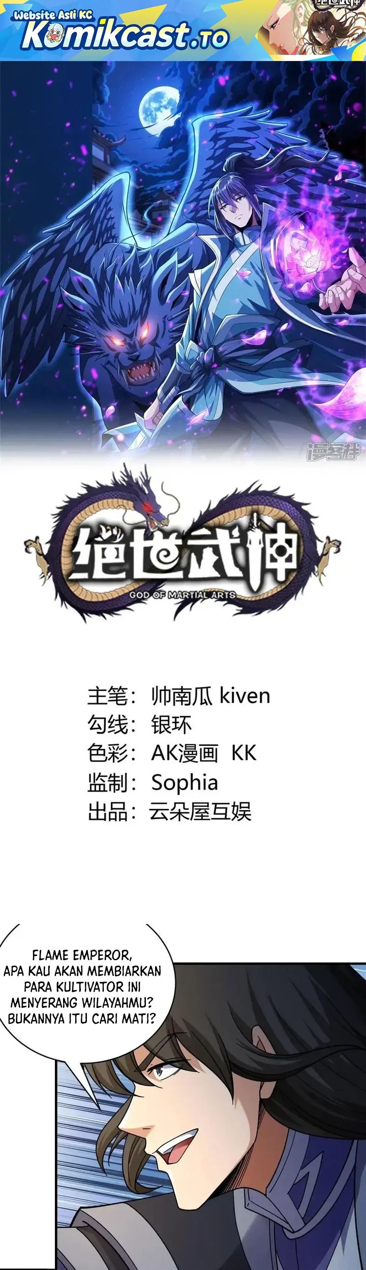 Komik God of Martial Arts Chapter 1056 gambar 1