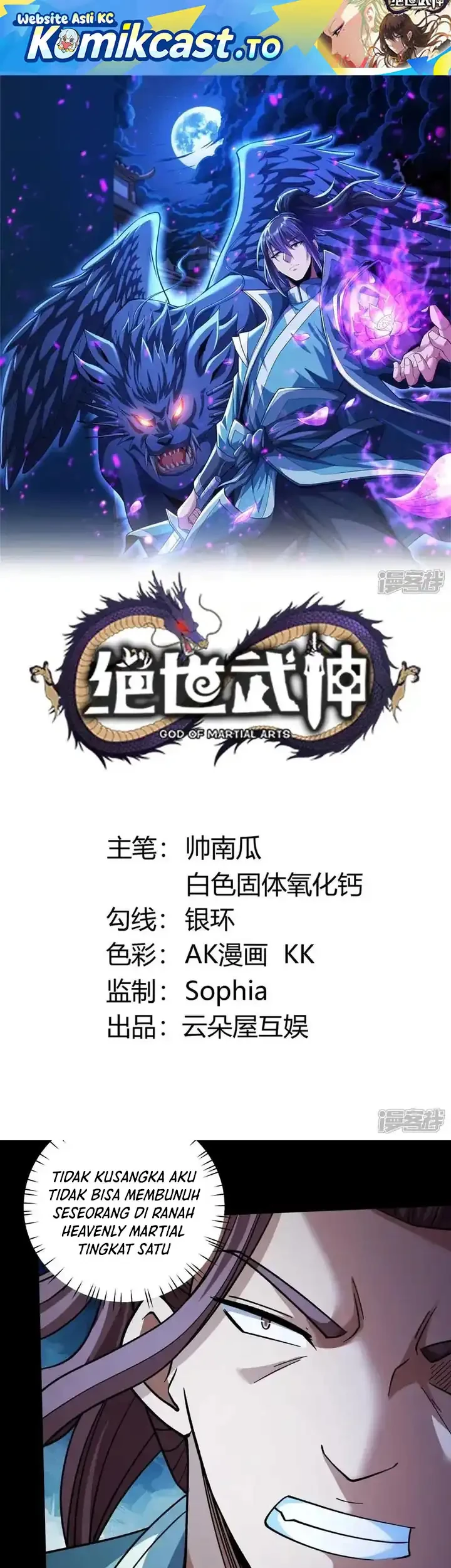 Komik God of Martial Arts Chapter 1071 gambar 1