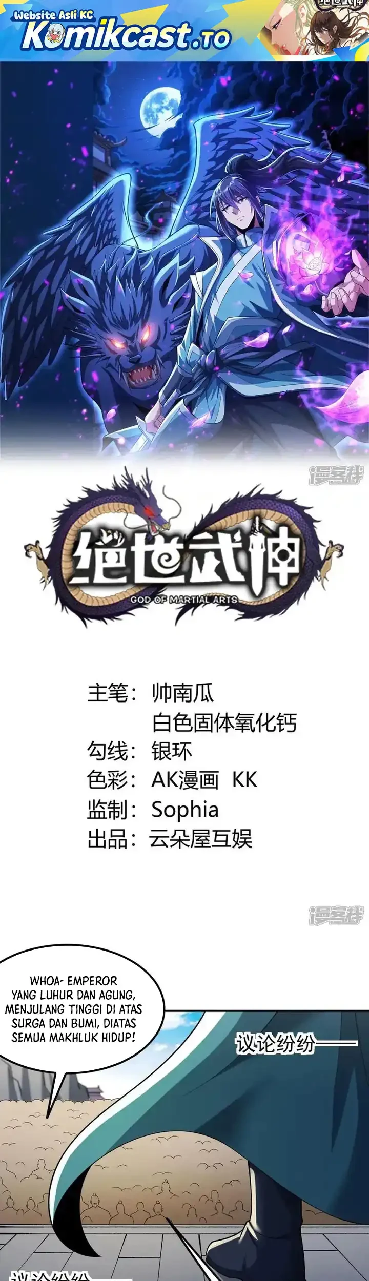 Komik God of Martial Arts Chapter 1076 gambar 1