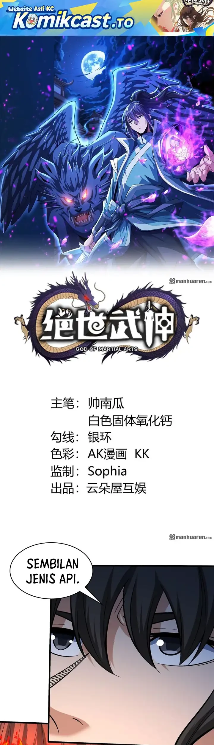 Manhua God of Martial Arts Chapter 1088 gambar 2