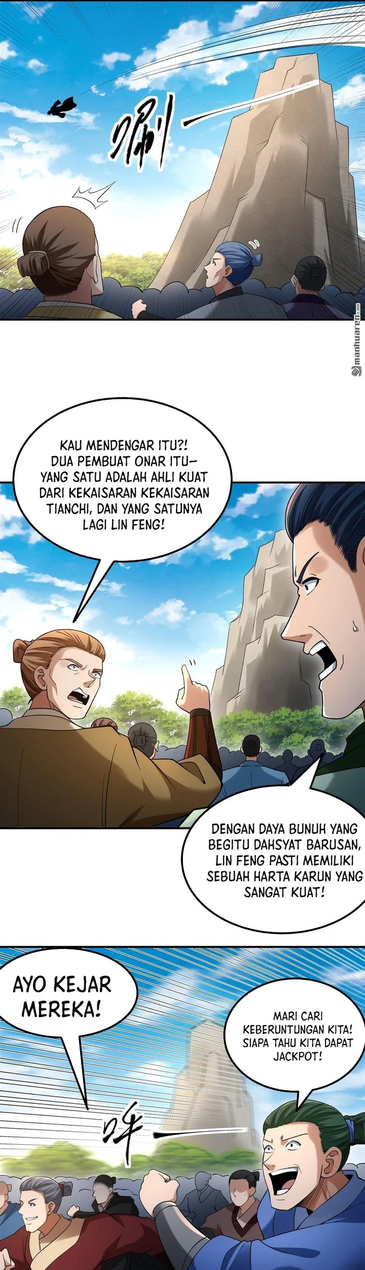 God of Martial Arts Chapter 1100 Gambar 20