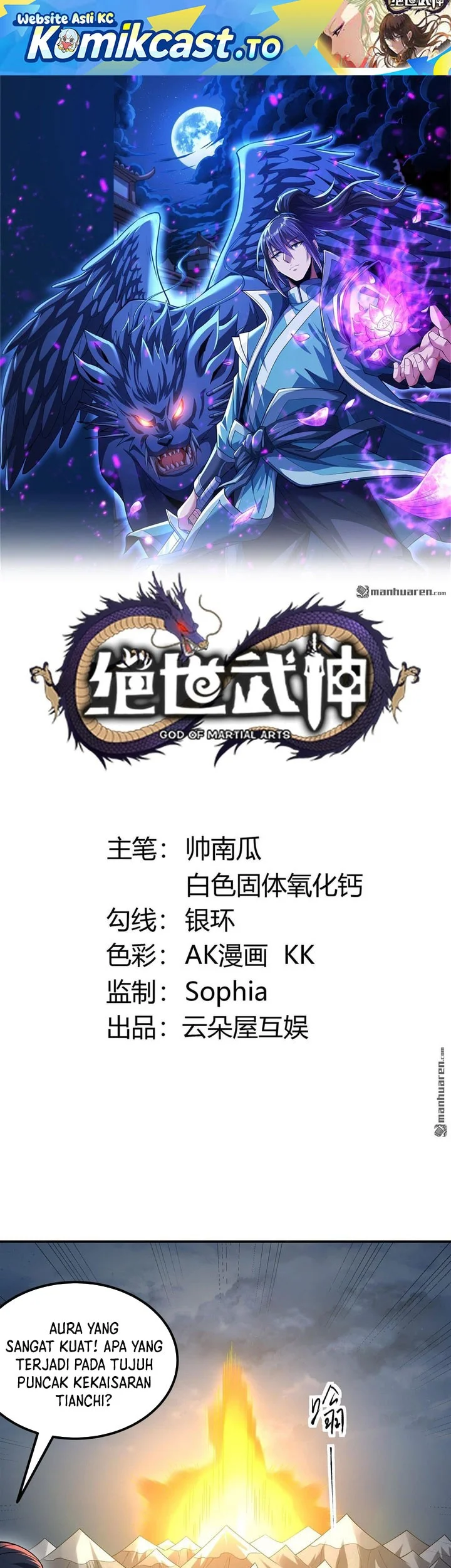 Manhua God of Martial Arts Chapter 1102 gambar 2