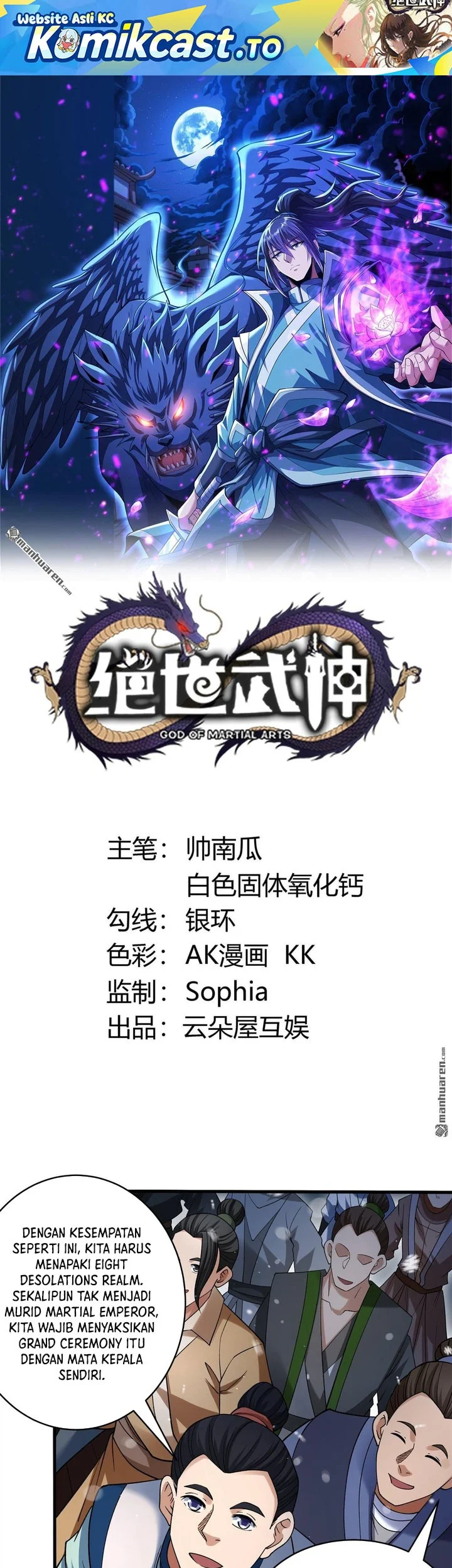 Manhua God of Martial Arts Chapter 1108 gambar 2