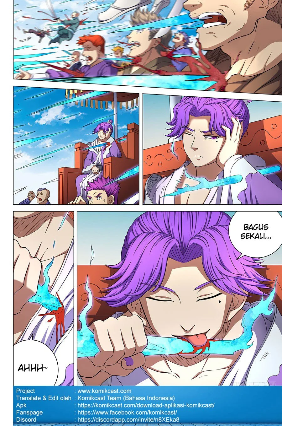 God of Martial Arts Chapter 166 Gambar 8