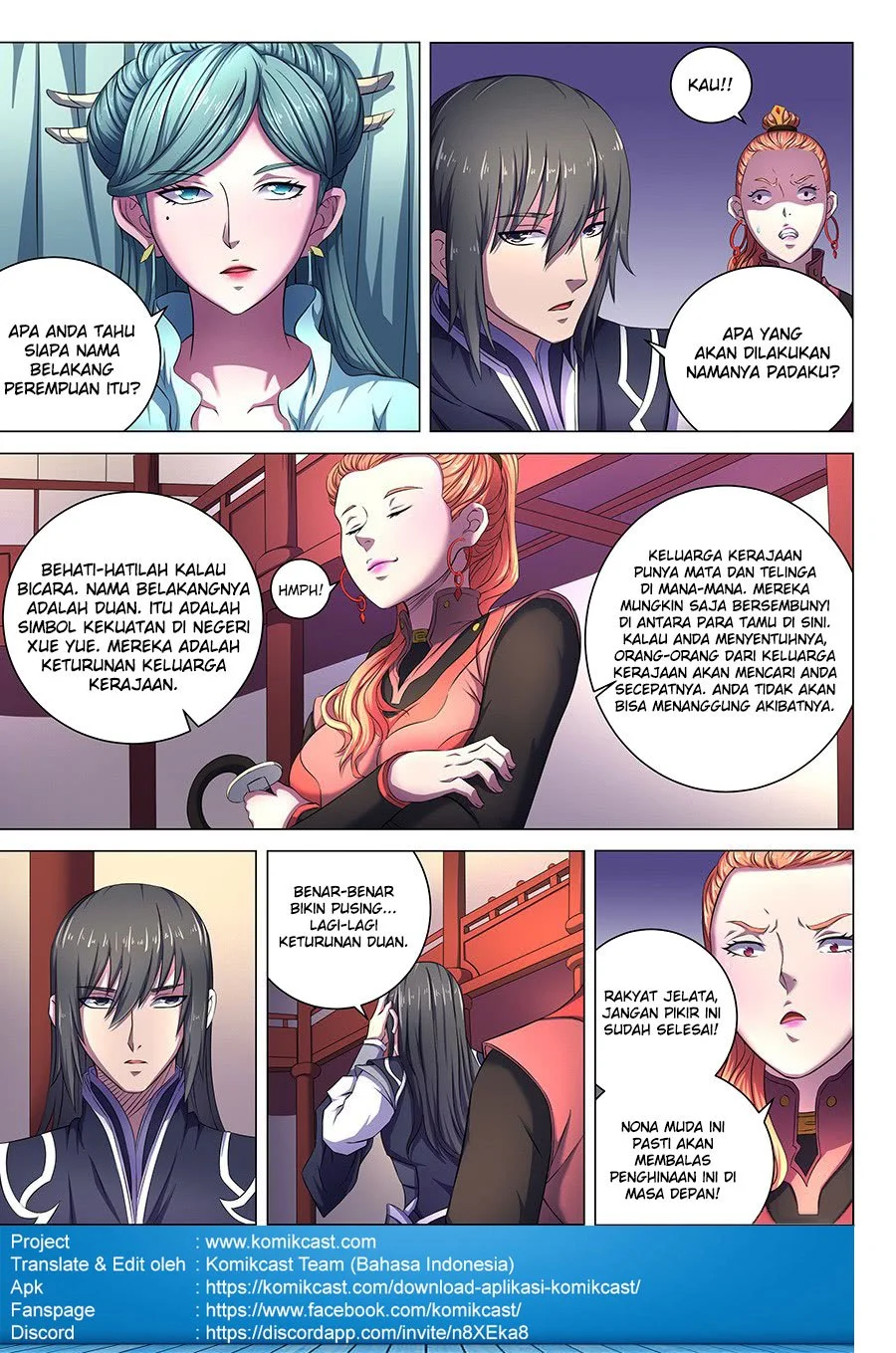 God of Martial Arts Chapter 185 Gambar 9
