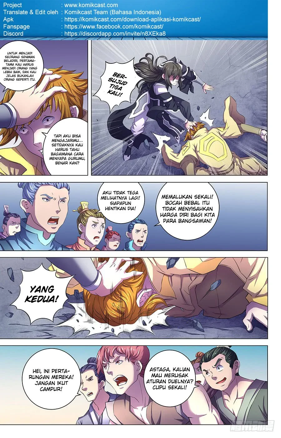 God of Martial Arts Chapter 190 Gambar 8