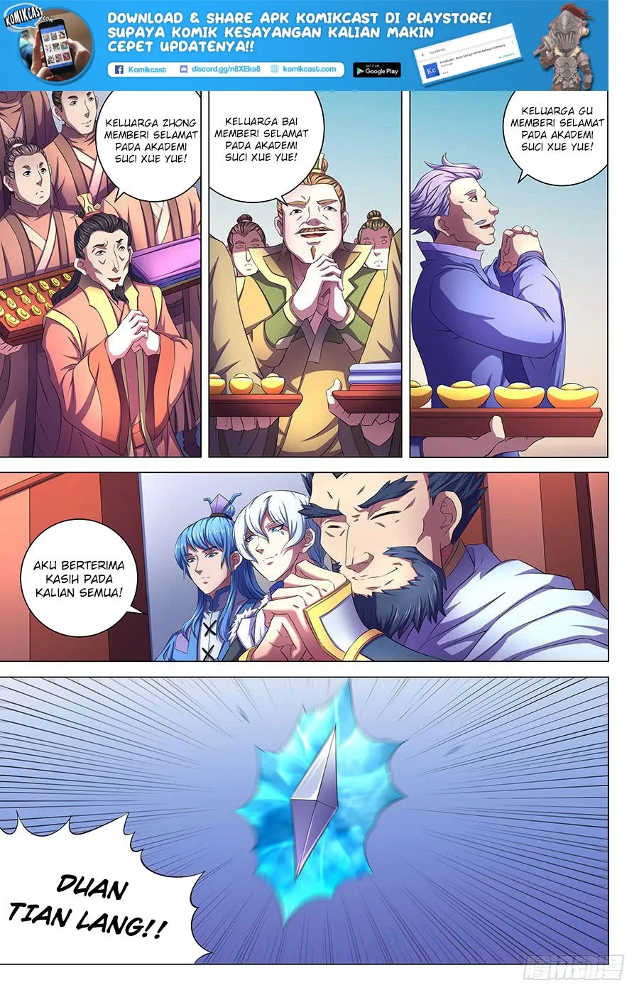 God of Martial Arts Chapter 199 Gambar 8