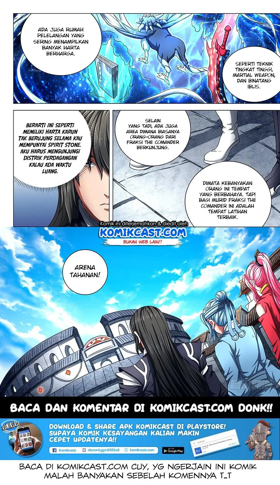 God of Martial Arts Chapter 221 Gambar 9