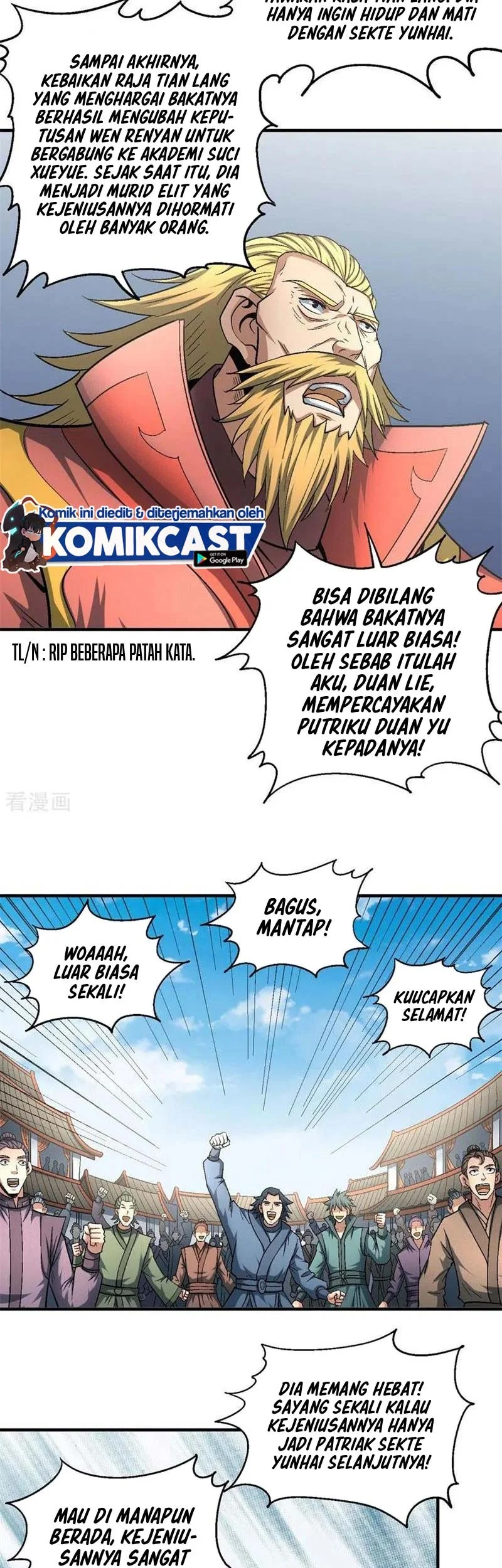 God of Martial Arts Chapter 406 Gambar 16