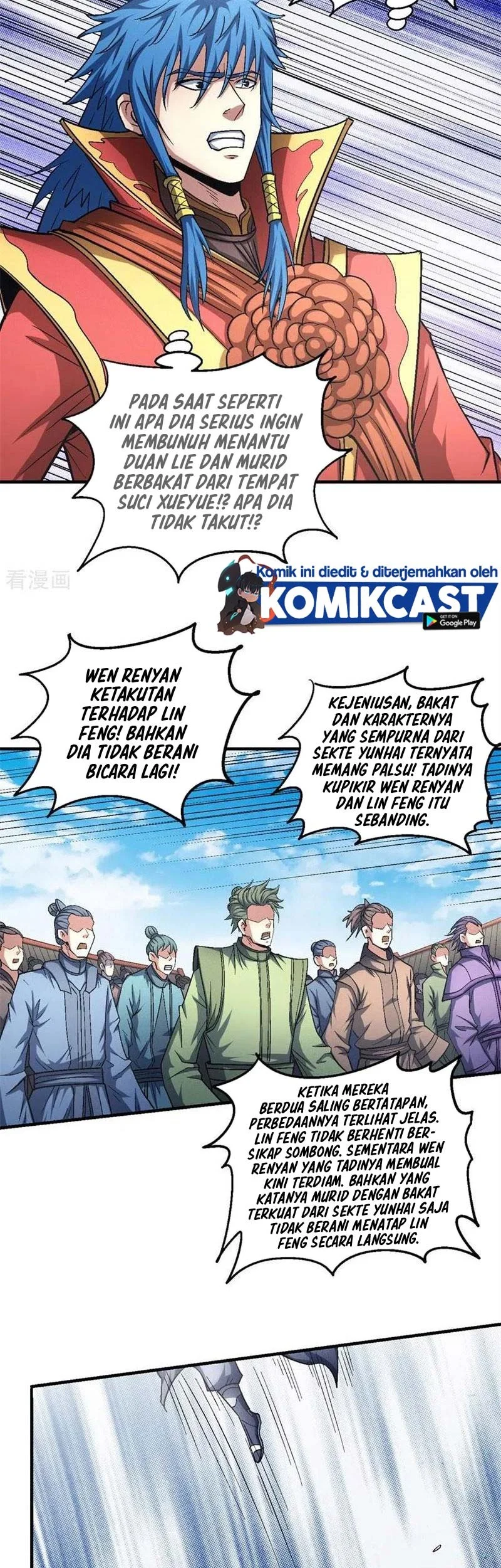 God of Martial Arts Chapter 408 Gambar 24