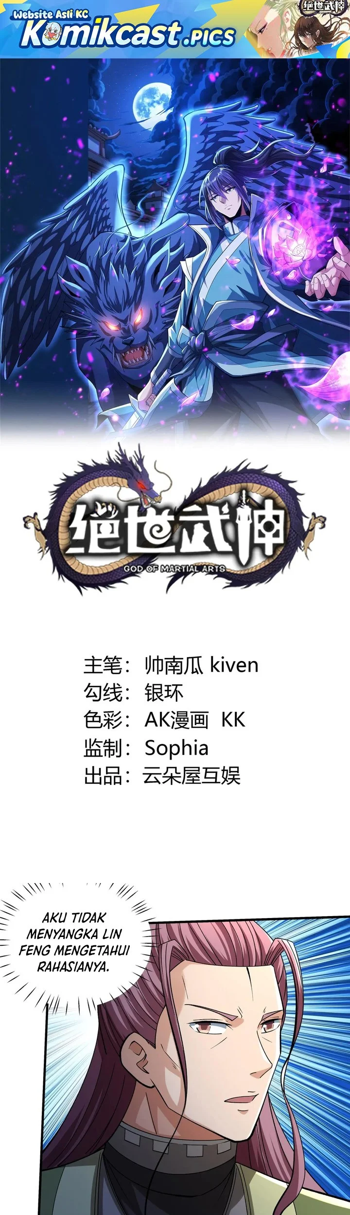 Komik God of Martial Arts Chapter 941 gambar nomor 1