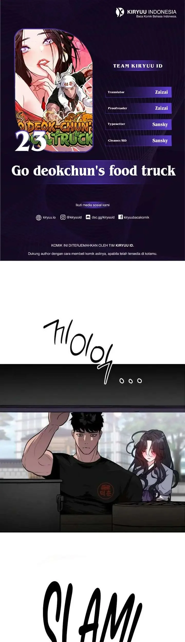 Komik Godeokchun's Food Truck Chapter 23 gambar 1