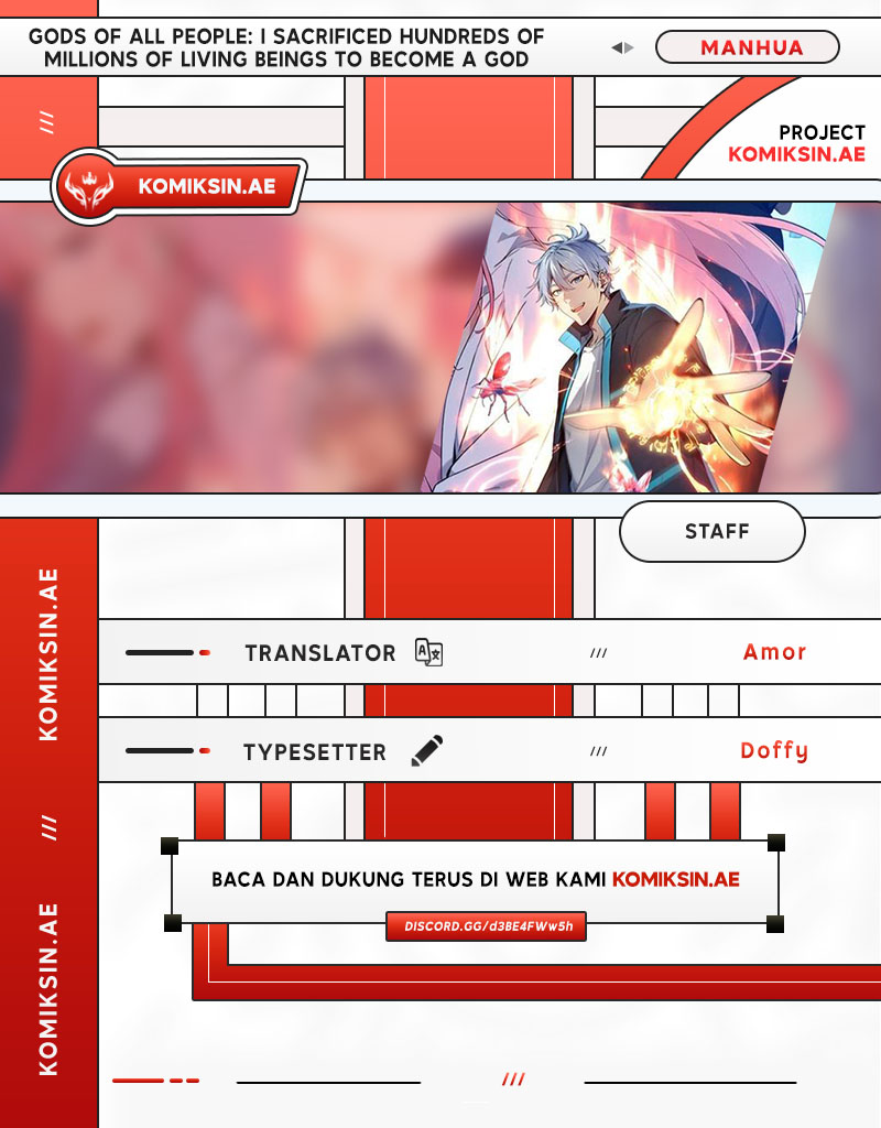 Baca Komik Gods of All People: I Sacrificed Hundreds of Millions of Living Beings To Become a God Chapter 23 Gambar 1