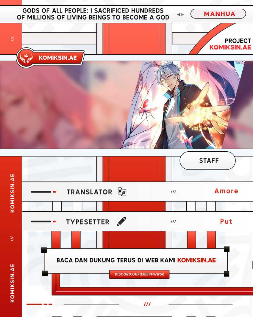 Baca Komik Gods of All People: I Sacrificed Hundreds of Millions of Living Beings To Become a God Chapter 27 Gambar 1