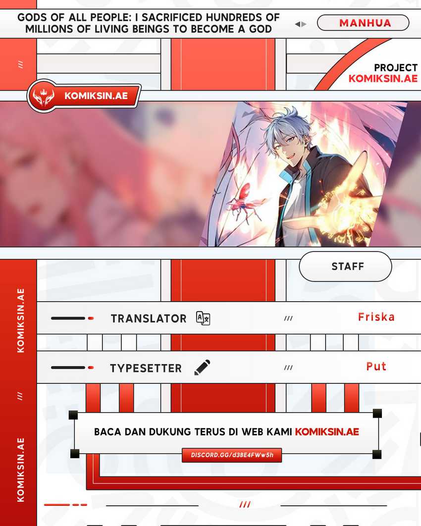 Baca Komik Gods of All People: I Sacrificed Hundreds of Millions of Living Beings To Become a God Chapter 43 Gambar 1