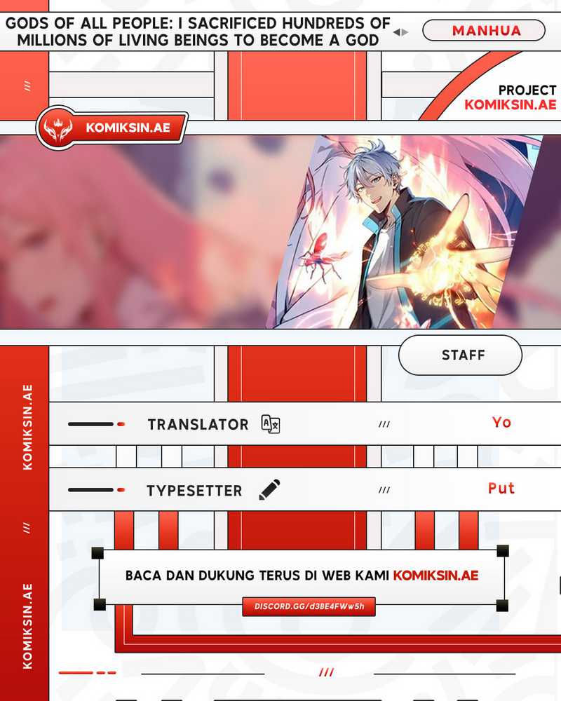 Komik Gods of All People: I Sacrificed Hundreds of Millions of Living Beings To Become a God Chapter 67 gambar nomor 1